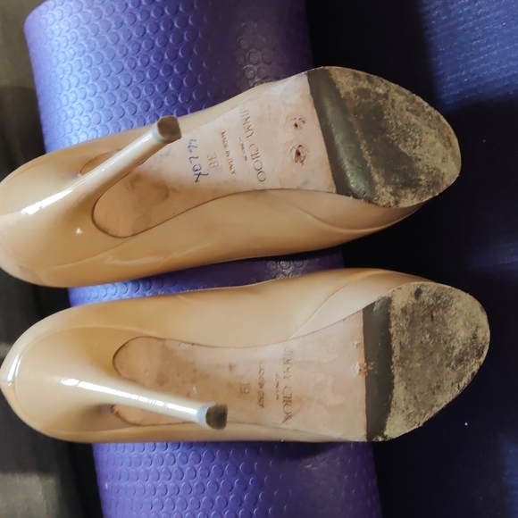 Jimmy Choo platform heels beige 38 - Picture 2 of 8